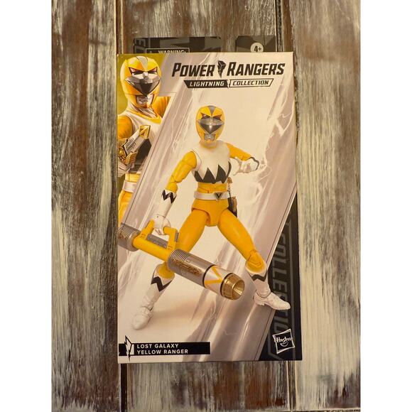 Lost Galaxy Yellow Ranger Maya Power Rangers Lightning Collection Hasbro New B - Picture 1 of 6